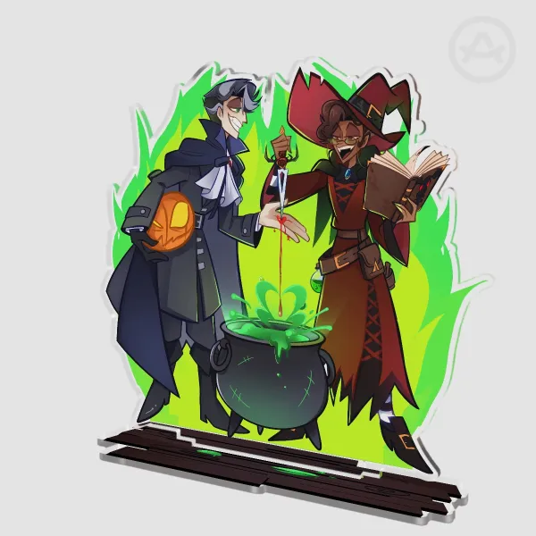 Radiostatic Murdermedia Halloween Standee