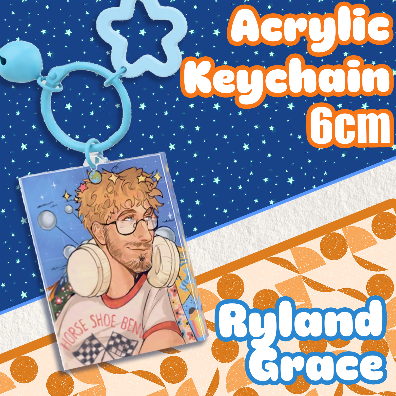 Ryland Grace Acrylic Keychain