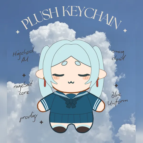 Plush Doll Keychain