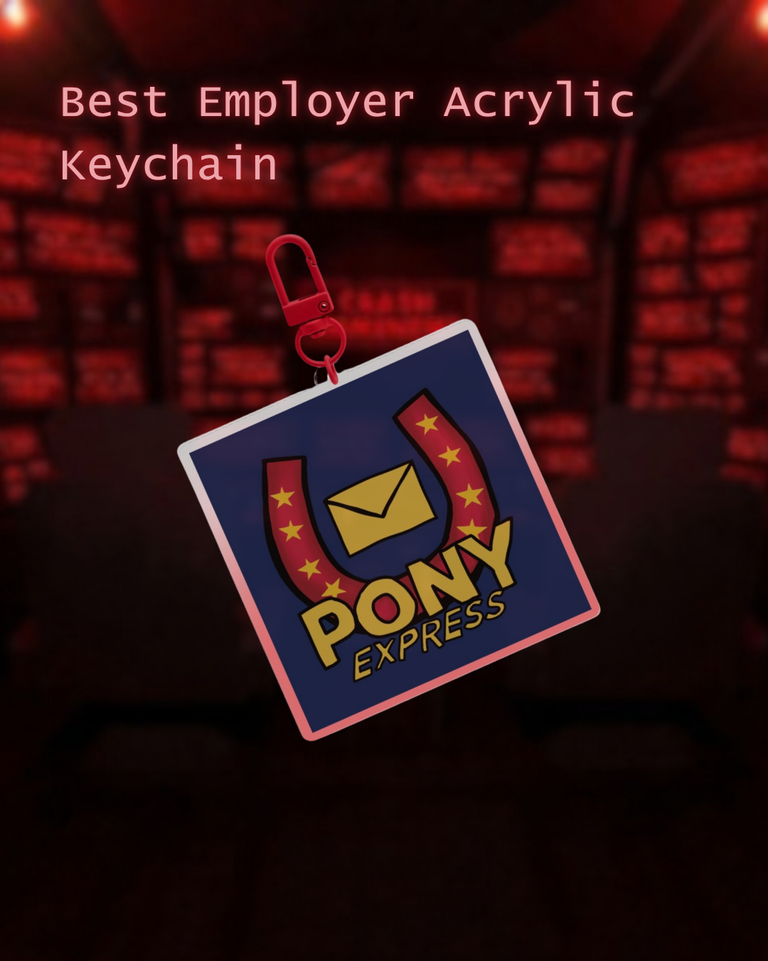 Best Employer Acrylic Keychains