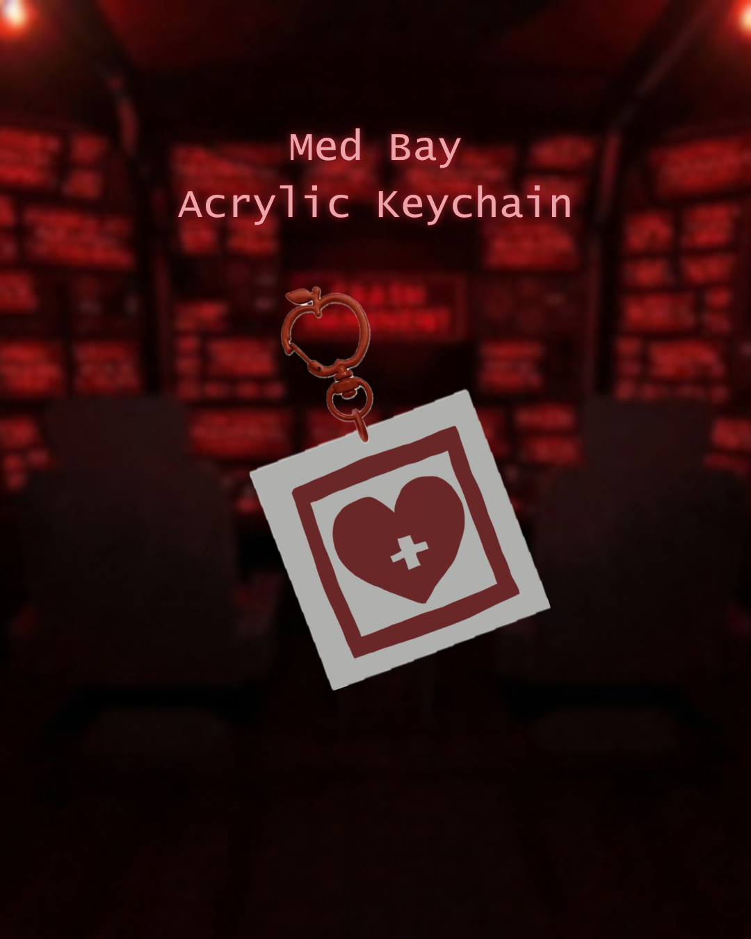 Med bay Acrylic Keychain