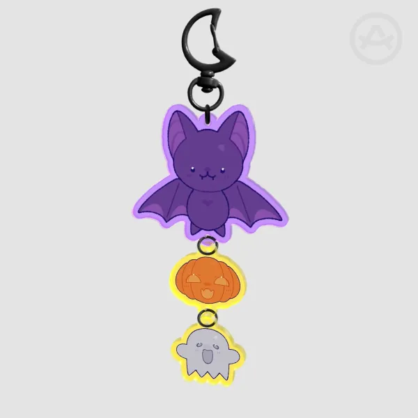 spooky buddies - keychain