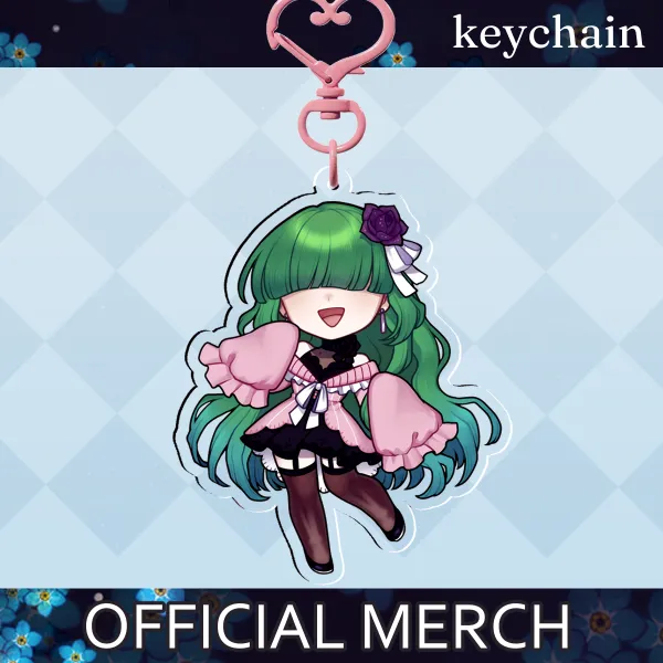 [Vtuber] Yomi Gardenia Keychain