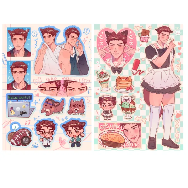 LADS Valko Sticker Sheet Set
