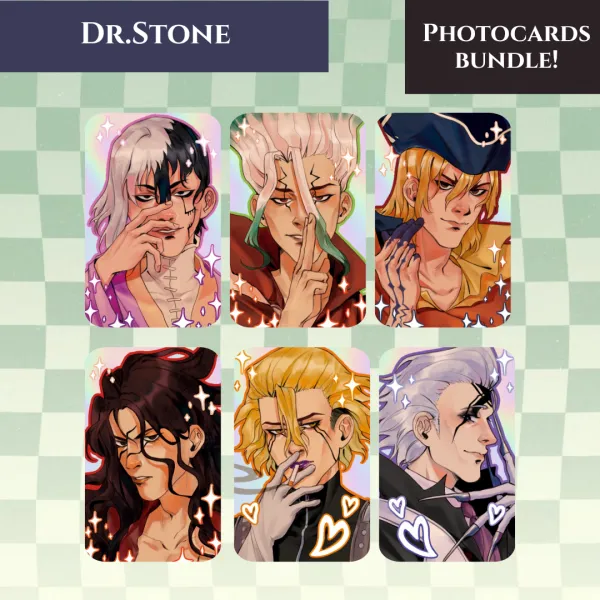 Dr.Stone Photocards Bundle