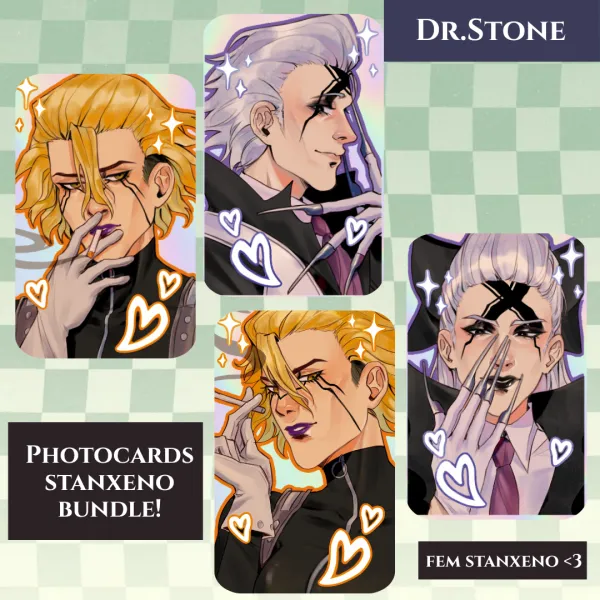 Dr.Stone Stanxeno photocards bundle