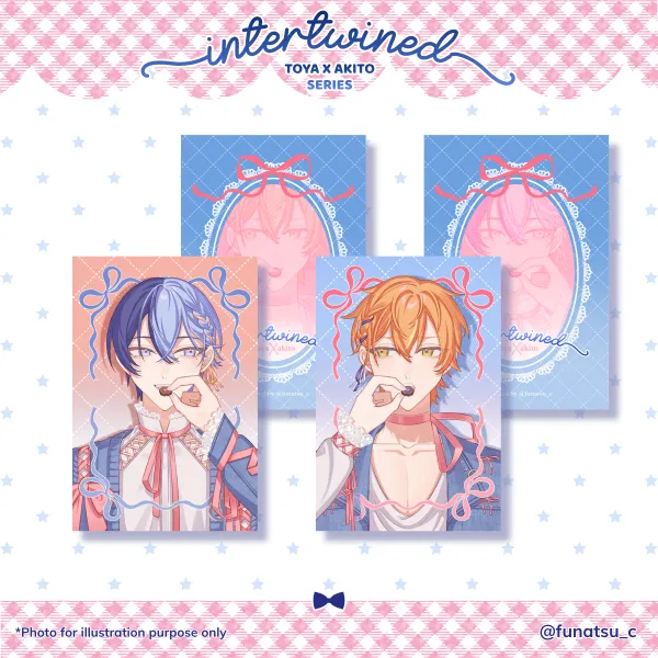 "Interwined" Touaki Hologram Laminated Photocards Set