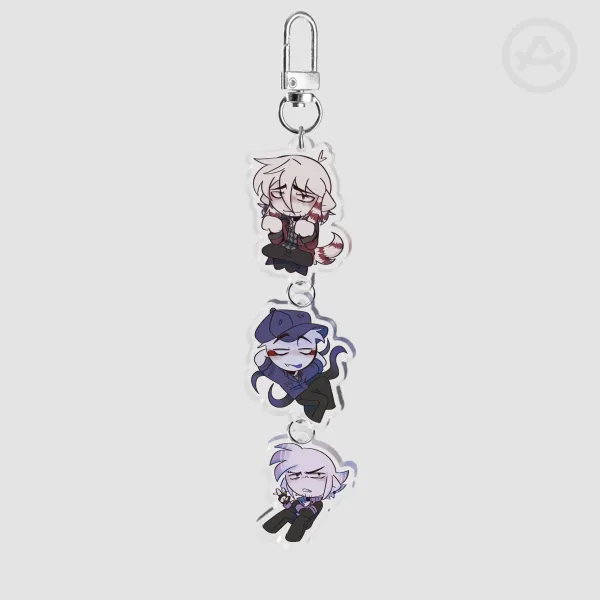 Broken Colors Connection Acrylic Keychains