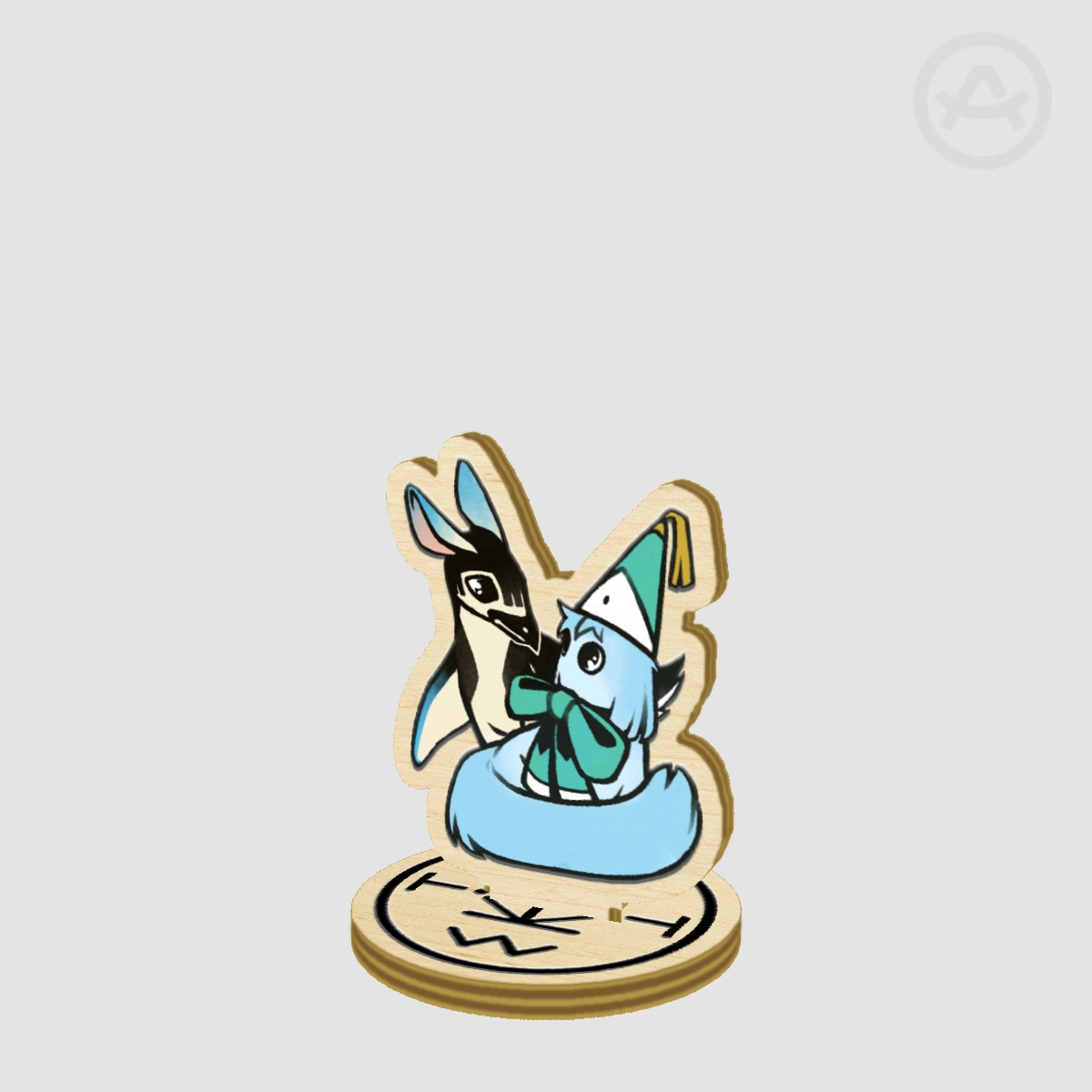 [Witch Hat Atelier] Brushbuddy Richeh Mini Wooden Standee