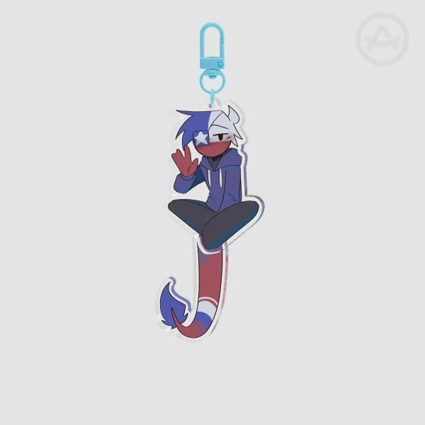 Chile CH Tail-wagging Pendant