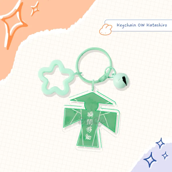 Acrylic Keychain ✦ OW Mizuki's Katashiro