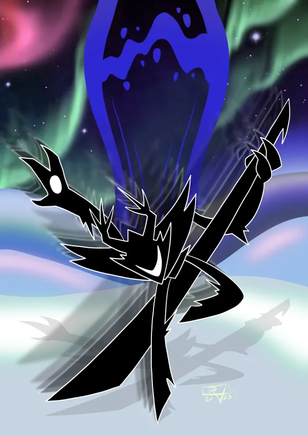 The Roaring Knight Print