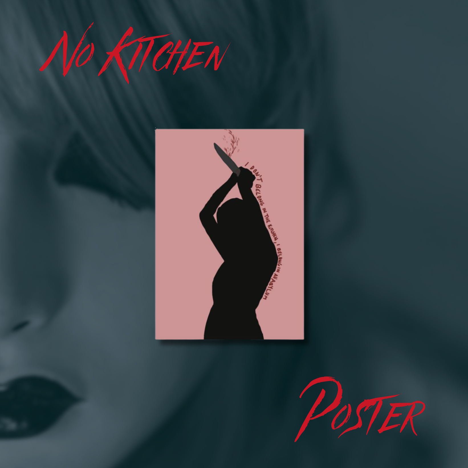 No Kitchens Poster Printing