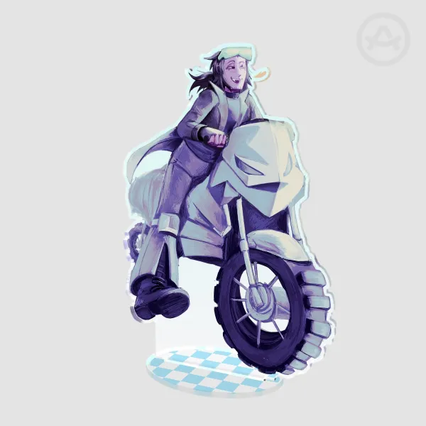 PV motorcycle Standee