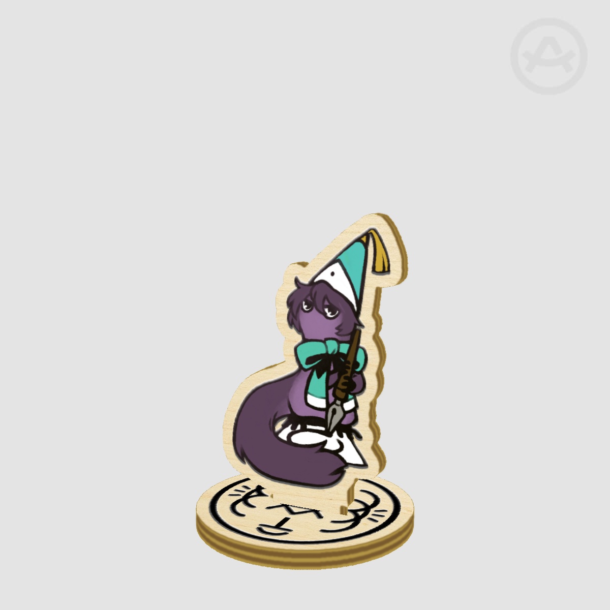 [Witch Hat Atelier] Brushbuddy Agott Mini Wooden Standee
