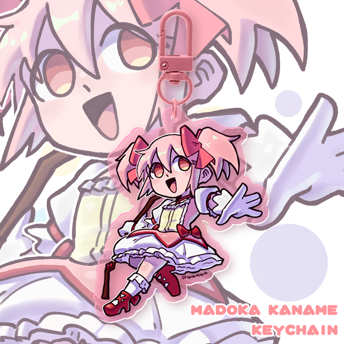 Madoka Kaname | Madoka Magica | 2.5" Acrylic Keychains
