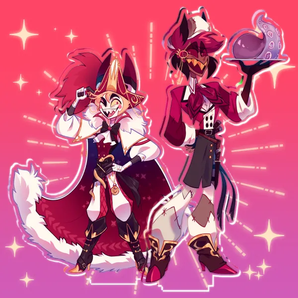 Pirate Duo! || Acrylic Standee