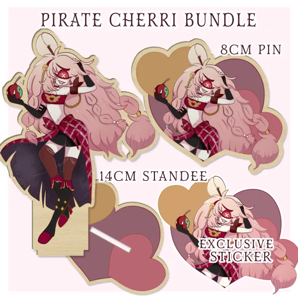 Pirate Cherri Bomb Bundle || hazbin hotel