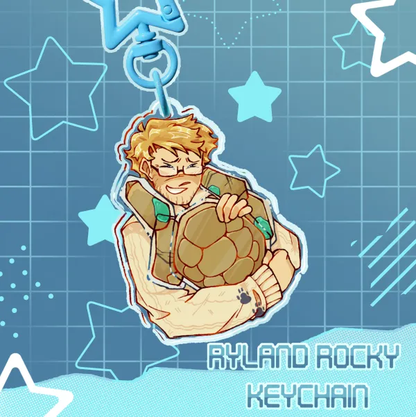 Ryland & Rocky Keychain ⭐ Project Hail Mary