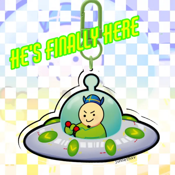 Fren UFO Keychain