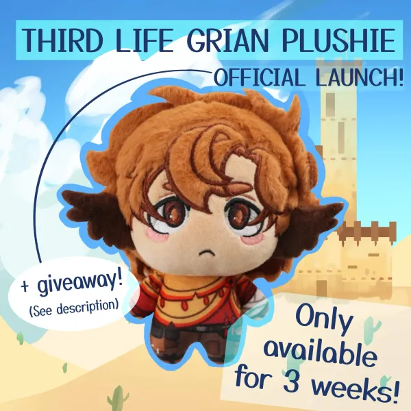 Third Life Grian Plushie