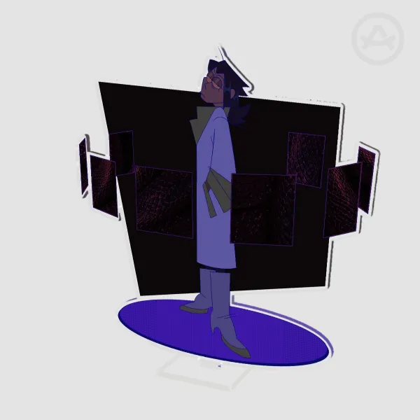 Sick Scales Standee