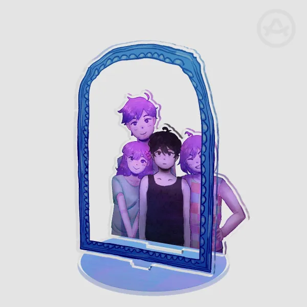 Omori Mirror Acrylic Standee No Background Backing