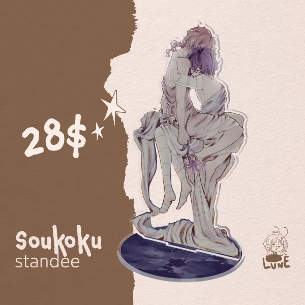 The White Camellia | Soukoku | Acrylic Standee