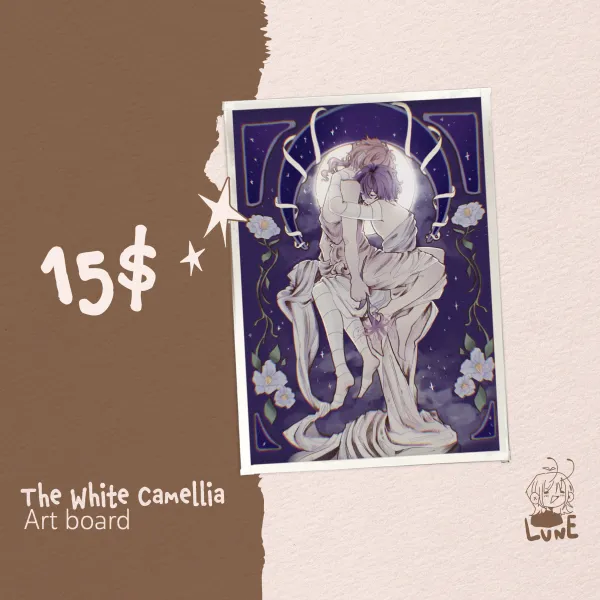 The White Camellia | Soukoku | Art Board