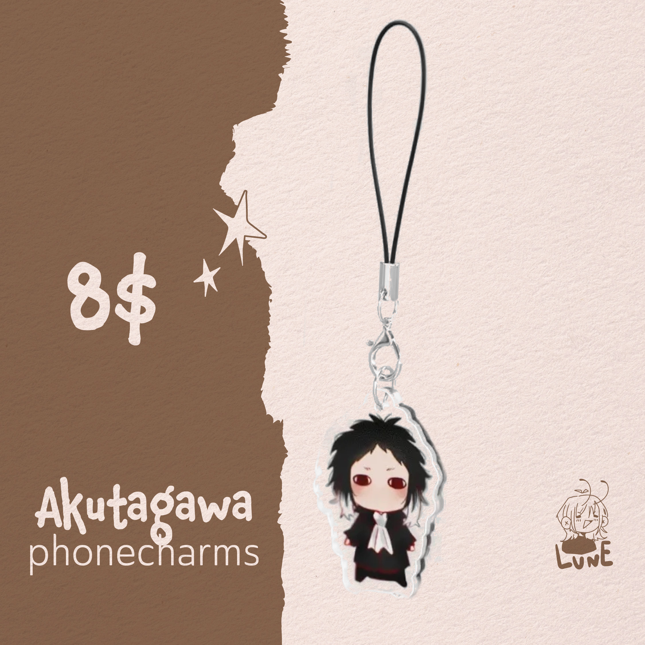 Akutagama | Acrylic Phone Charms