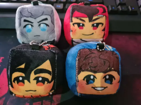 NINJAGO Plush Cube Wave 1 Full Set