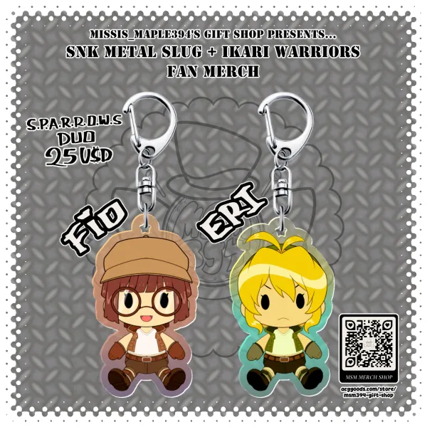 S.P.A.R.R.O.W.S Sqaud Keychain Pack