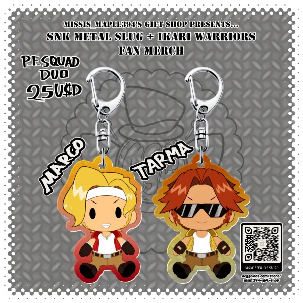 P.F. Squad Keychain Pack