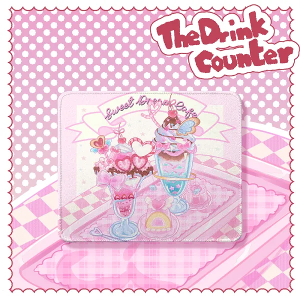 Dreamy Drinks Mouse Pad
