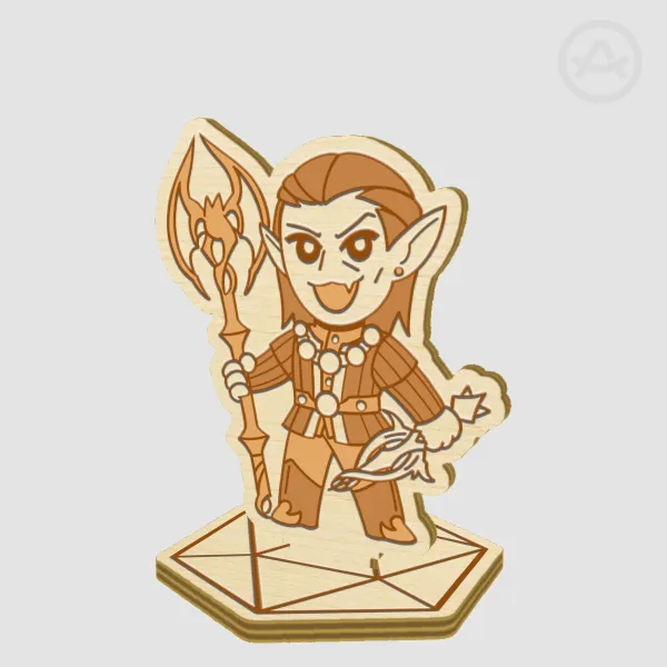 BG3 Cazador Szarr Wood Standee