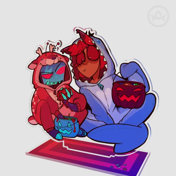 "Trick or Treat?" Standee
