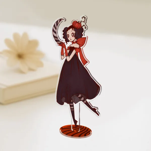 Elftwitch Halloween Moon Acrylic Standee