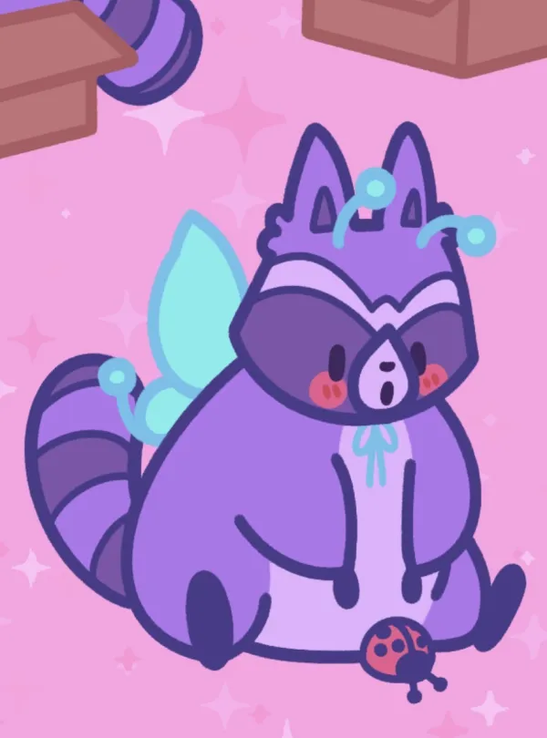 Fairy raccoons!