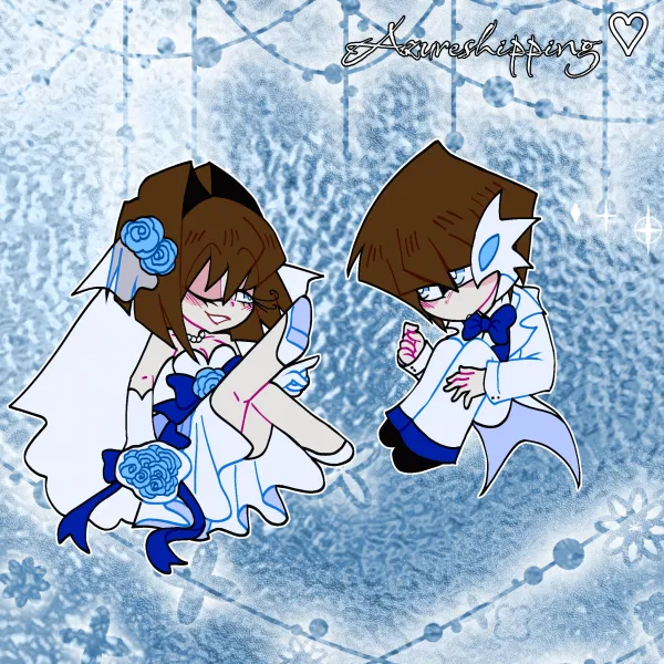 Azureshipping wedding | Acrylic Magnet Keychains