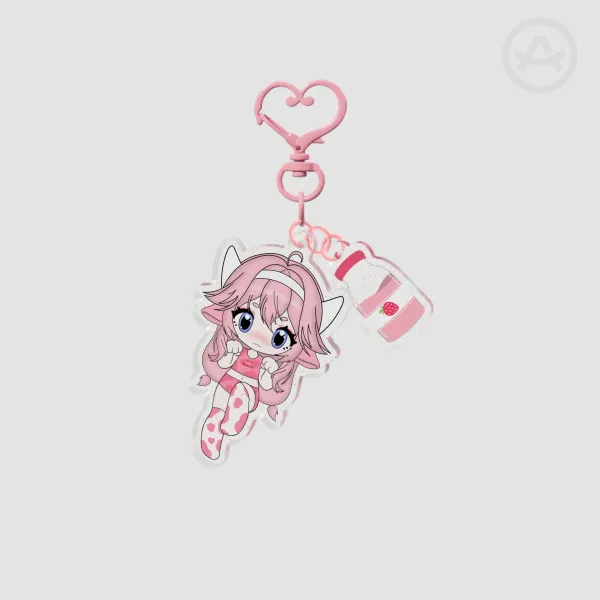 Sleepwear MilkMaid Acrylic 2-Piece Keychain