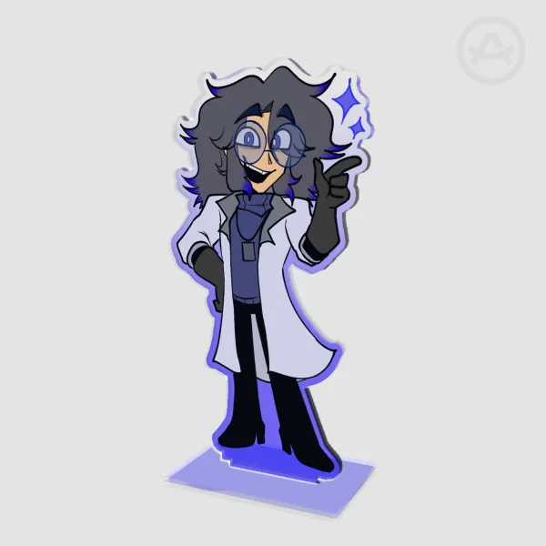 Alistair Lincoln || Colored Edge Acrylic Standee