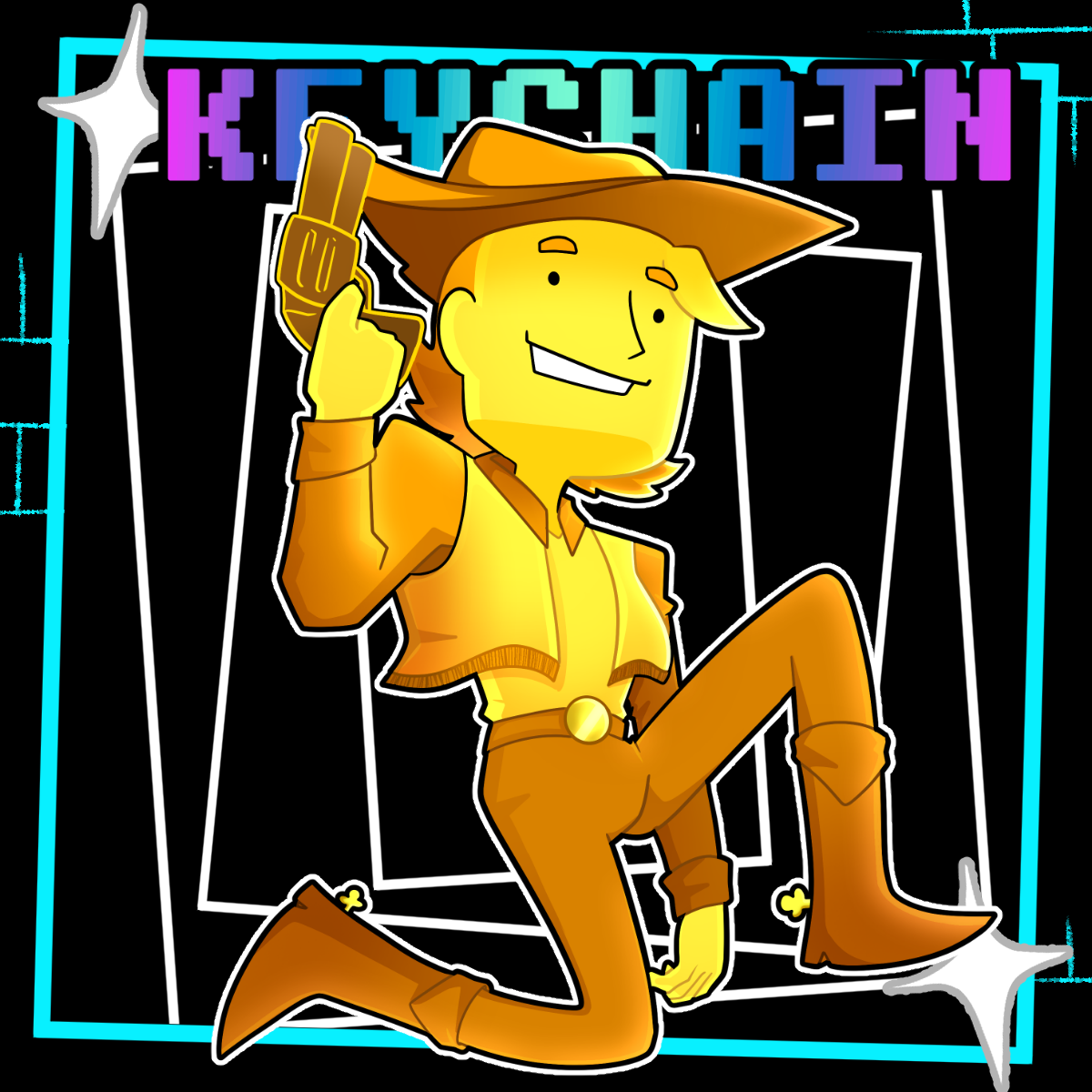 Yellow Keychain