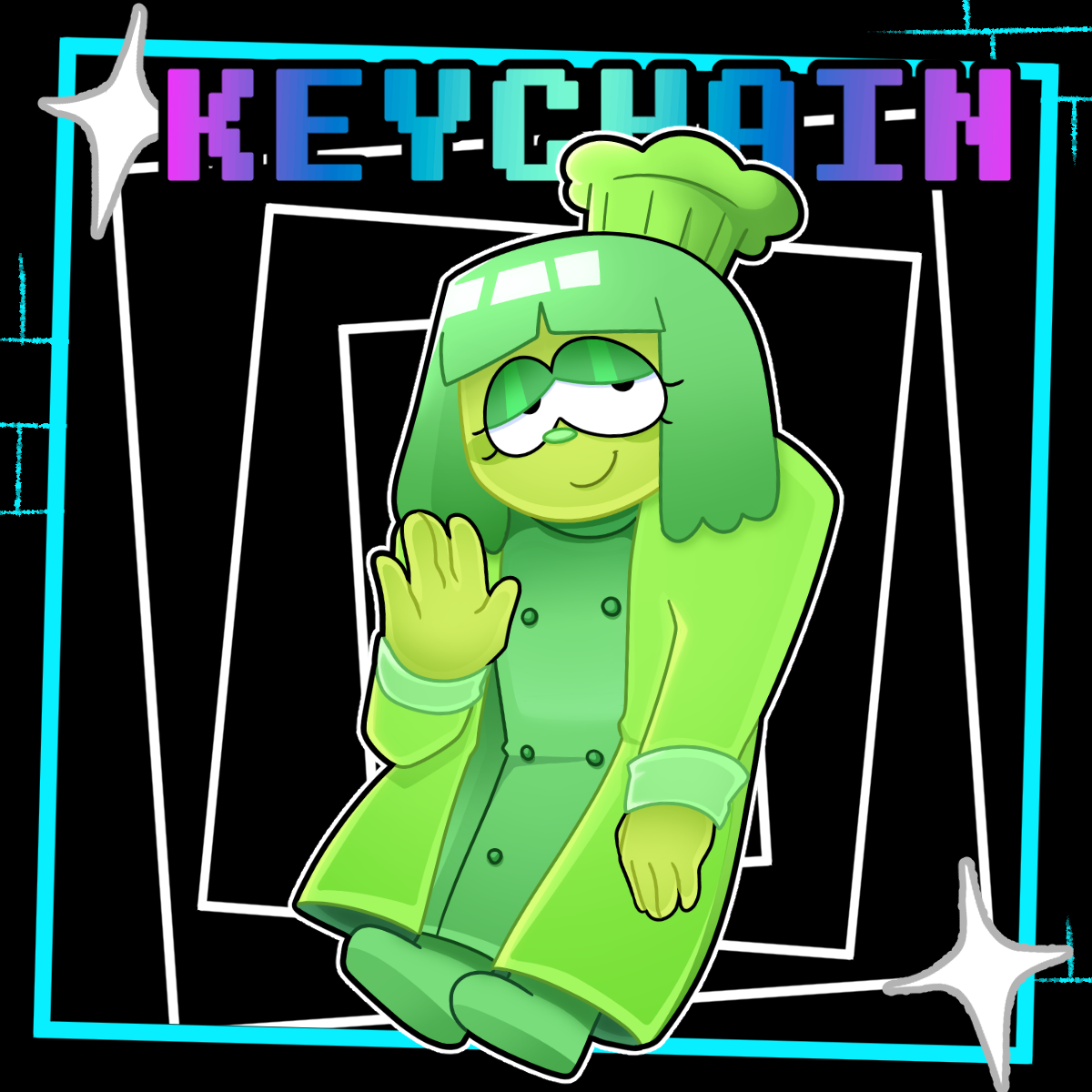 Green Keychain