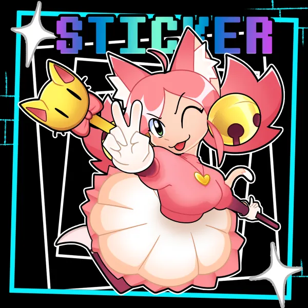Pink Sticker