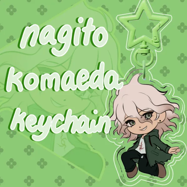 [danganronpa] tiny luck - Clear Acrylic Keychain