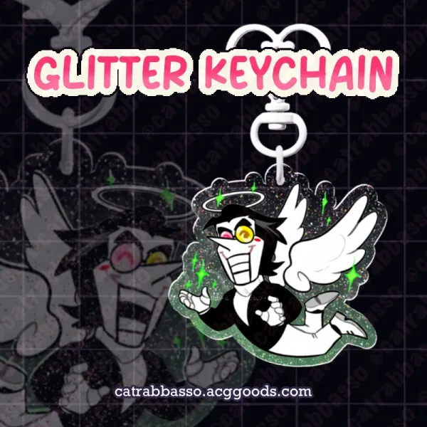 Angelspam Keychain
