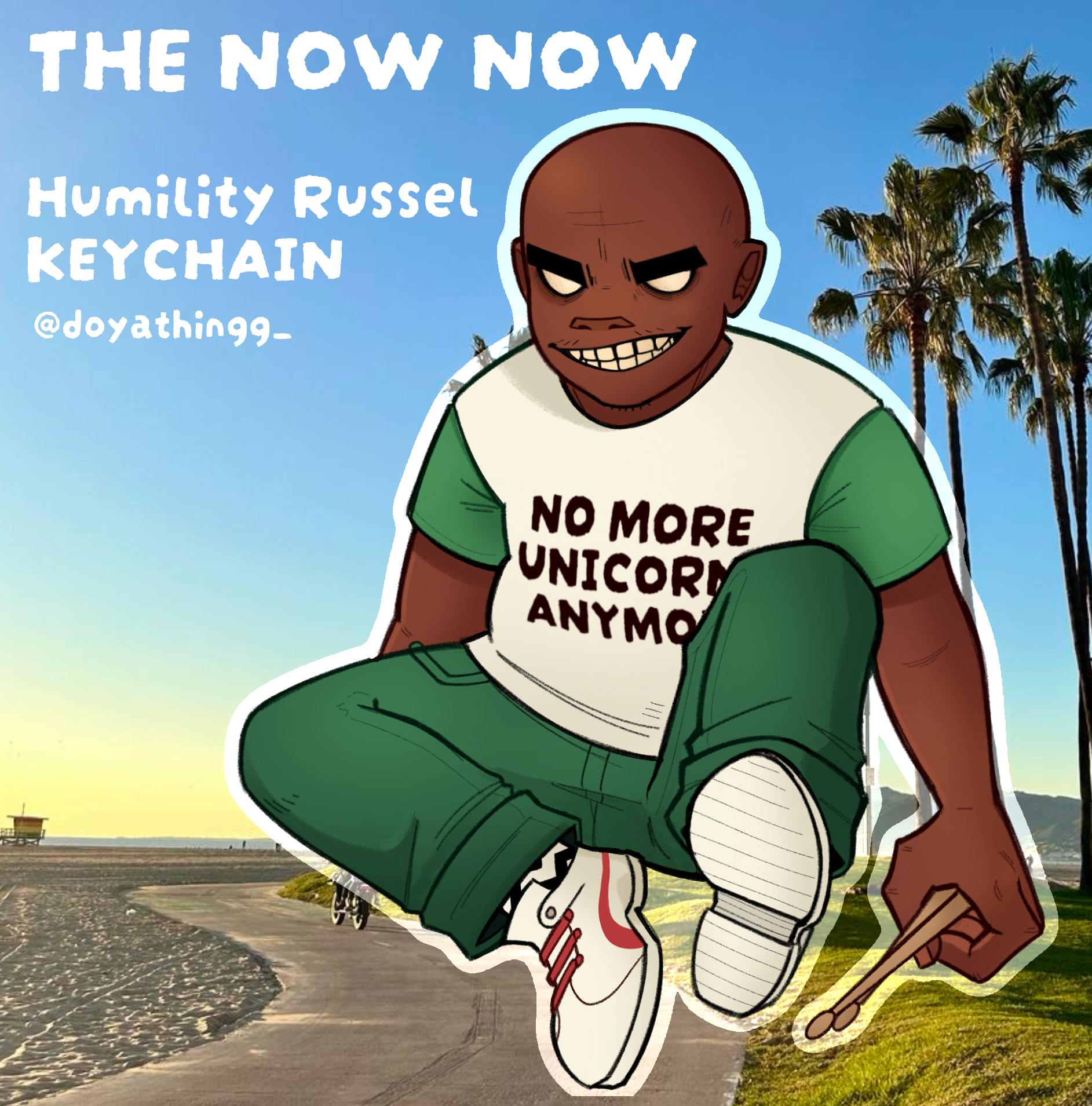 Humility Russel (The Now Now) Keychain