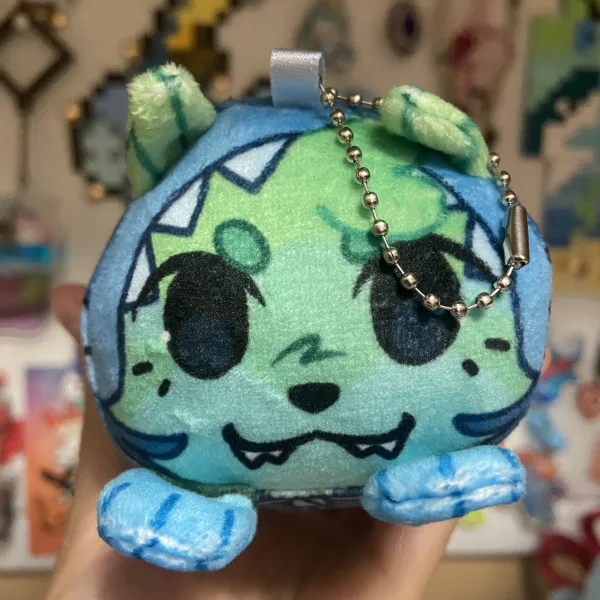 Sharkilz Plush Keychain