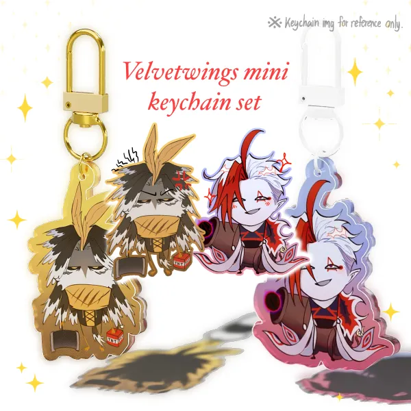 VelvetWings Mini keychain
