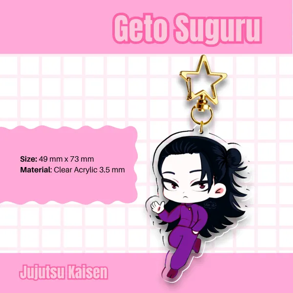 Clear Acrylic Keychains